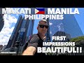 My beautiful first impressions of makati metro manila philippines 