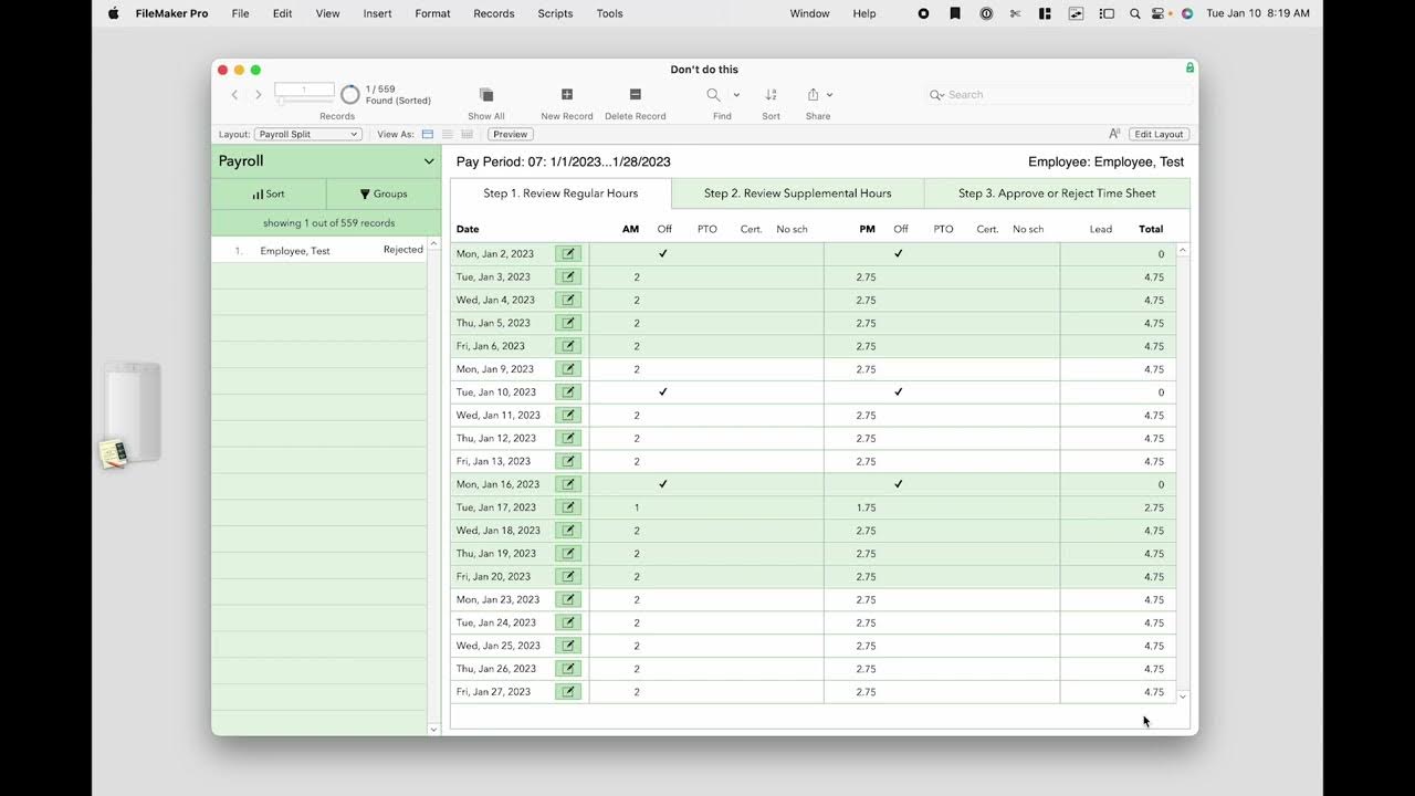 An irritating way to sum a list of numbers in filemaker youtube