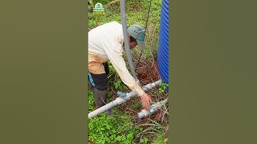 Cách làm hệ thống tưới cho đất đồi núi có độ dốc cao? #nongtraihanhphuc