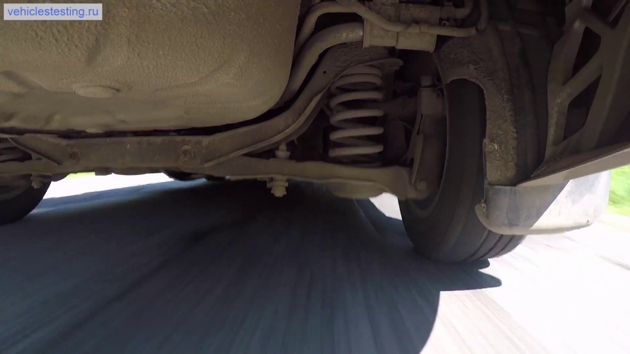 ford focus 2 rear suspension working on public roads - YouTube