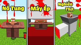 Top 20 Cách Tra Tấn Dân Làng Siêu Kinh Tởm Trong Minecraft