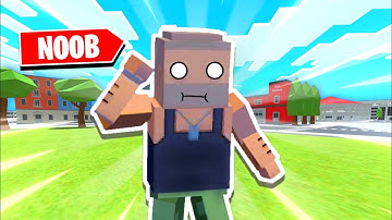 Pretending To Be A Simple Sandbox 2 Noob