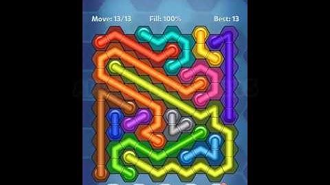 Pipe Lines: Hexa - Size 10 Mania Level 11-20 Solution