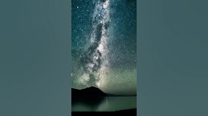 Time Lapse 4K Video of Milky Way in a place with no light pollution #shorts #milkyway #night #galaxy