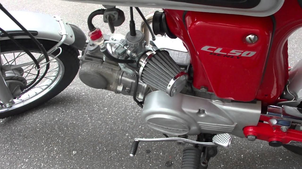 ホンダ ｃｌ50改 デイトナ ボアアップ Youtube