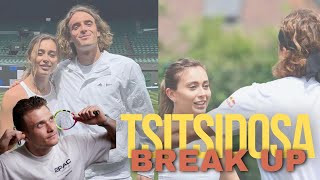 BIGGEST TENNIS BREAK UP- THE  END OF TSITSIPAS & BADOSA