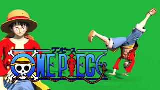 LUFFY ONE PIECE GREENSCREEN#