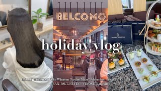 [Vlog] Tokyo OL ｜ Beauty Day ｜ Clothes purchase 🛍 ｜ Omotesando ｜ Nihonbashi ｜ Afternoon tea