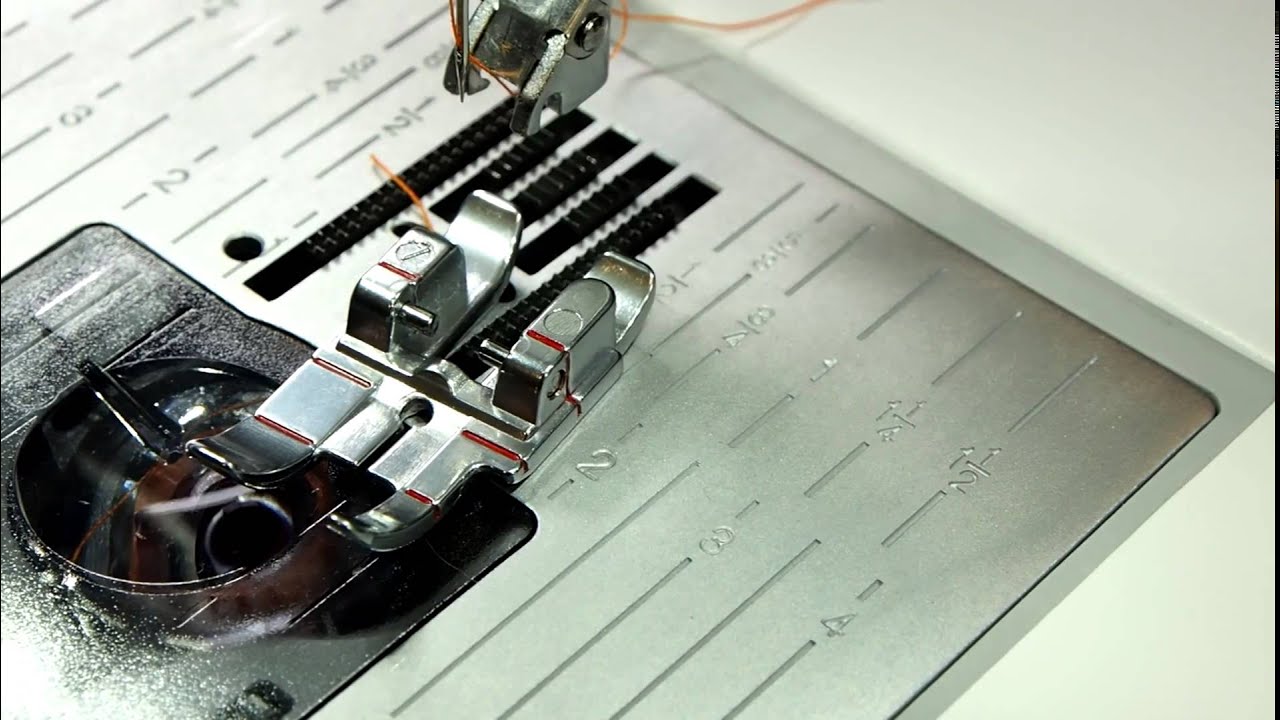 How to Change Feet on Pfaff Quilt Expression 4.2 Sewing Machine - YouTube