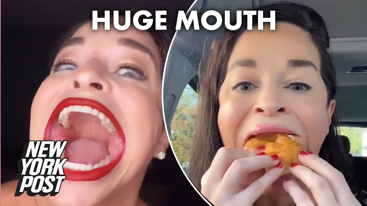 Woman reveals how her ‘huge mouth’ made her TikTok famous New York