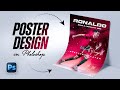 Designing a Cristiano Ronaldo Poster in Photoshop
