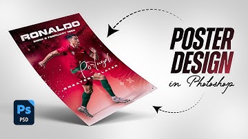 Designing a Cristiano Ronaldo Poster in Photoshop