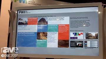 DSE 2017: Four Winds Interactive Talks About Cross-Platform Support with BrightSign and Android