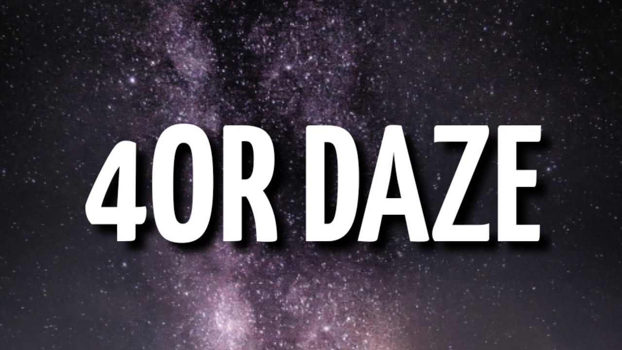 YouTube에서 sleepy Hallow - 4or Daze (Lyrics) 보기 YouTube에서 sleepy Hallow - 4or Daze (Lyrics) 보기