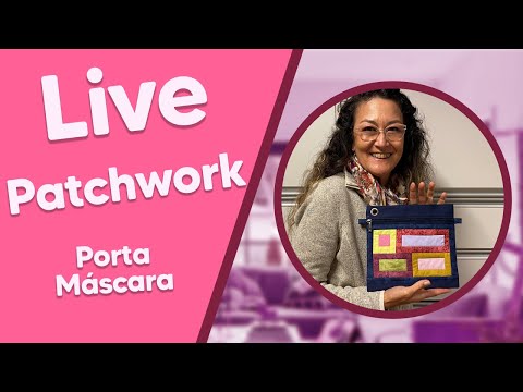 LIVE com Patricia Washhington - Porta-Máscara