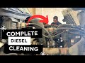 How to get a complete diesel engine and aftertreatment emission circuit clean