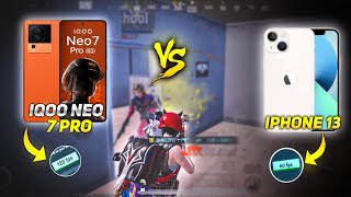 🔥IQOO NEO 7 PRO BETTER THEN IPHONE 13 | IQOO NEO 7 PRO 90 FPS BGMI GAMEPLAY TEST