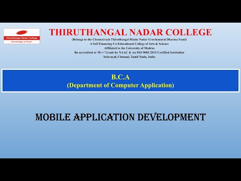 Mobile Application Development