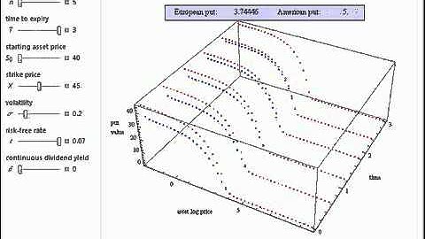 Pricing Put Options with the Explicit Finite-Difference Method