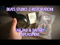 Beats Studio 2.0 Wireless Restoration - Replacing Ear Pads and Battery!