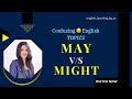 May v/s Might
