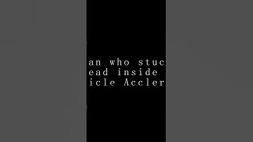 Man who stuck his head in a particle accelerator