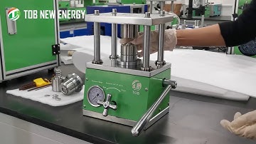 Coin Cell Crimping Machine Manual Crimper with Disassembly Function