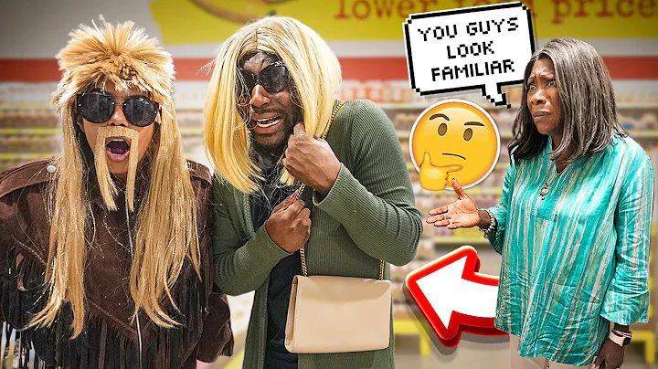 Wearing WIGS In Public To See If My MOM Notices Me...