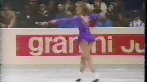 Claudia Leistner (FRG) - 1983 World Figure Skating...
