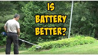 Wild badger 40V Weed Wacker Combo. OK, I give up. It turns out that Electric lawn equipment rocks!