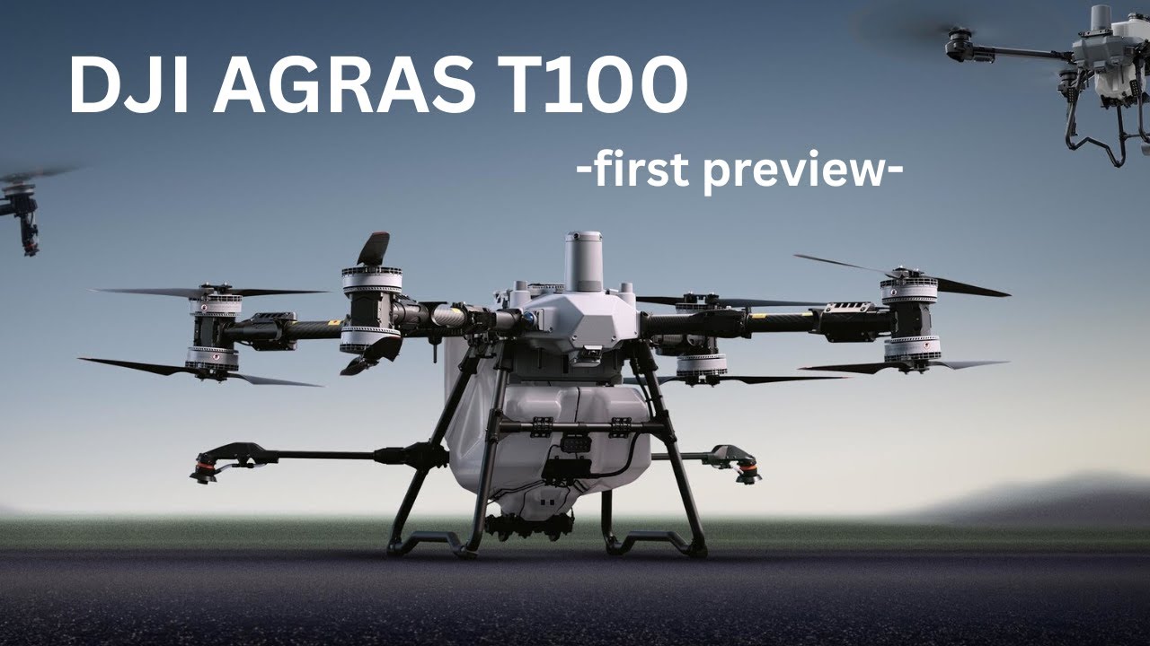 DJI AGRAS T100!