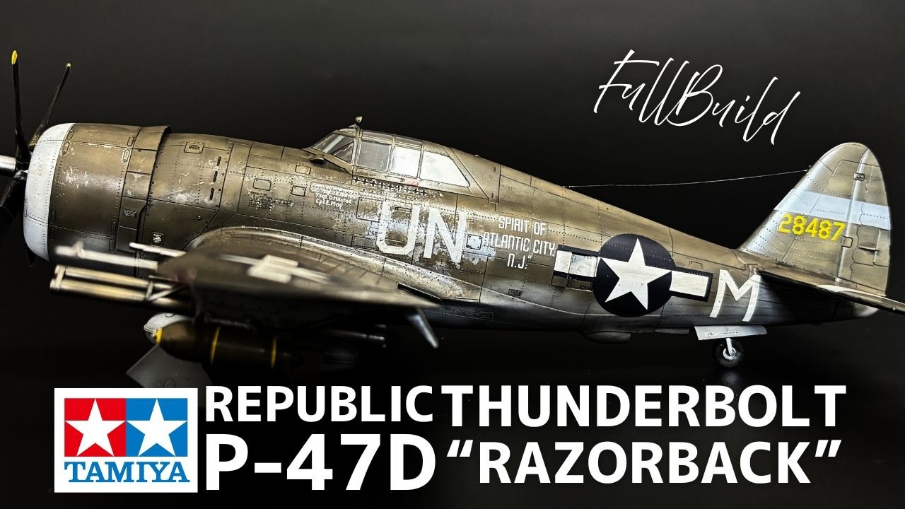 Fullbuild】1/48 TAMIYA REPUBLIC P-47D THUNDERBOLT 