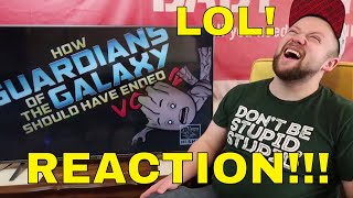 REACTION! How Guardians of the Galaxy Vol  2 Should Have Ended!!!