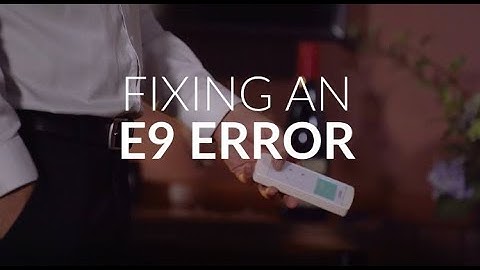 Piazzetta Pellet Heaters: How to fix an E9 Error