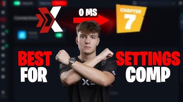 BEST ExitLag Settings For (Chapter 7) Fortnite Competitive