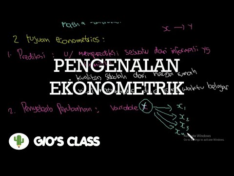 Video: Mengapa ekonometrik digunakan?
