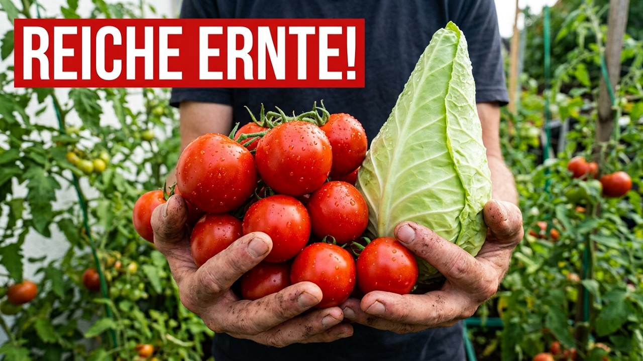 Tomaten, Gurken, Kohl und Feigen: Der Ernte-Check im August