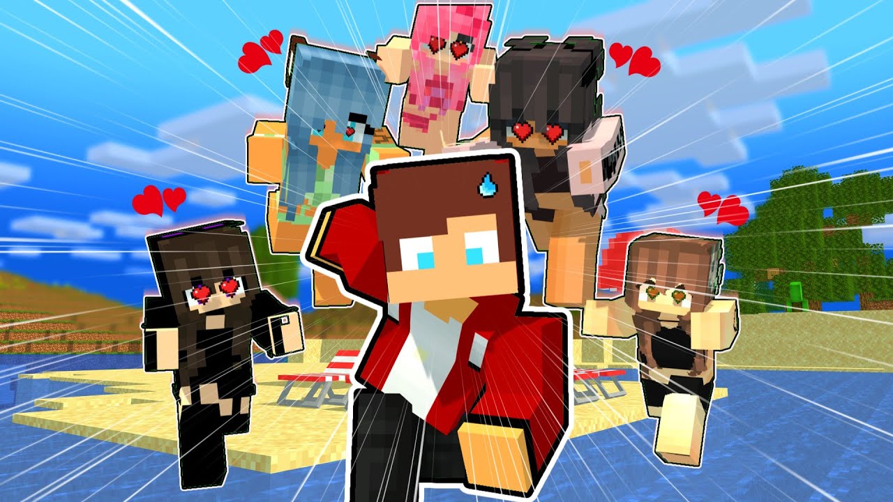 Recap: Maizen: JJ became popular 💕 - Minecraft Animation [Maizen Mikey and JJ]