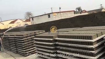 how to natural curing for concrete blocks?