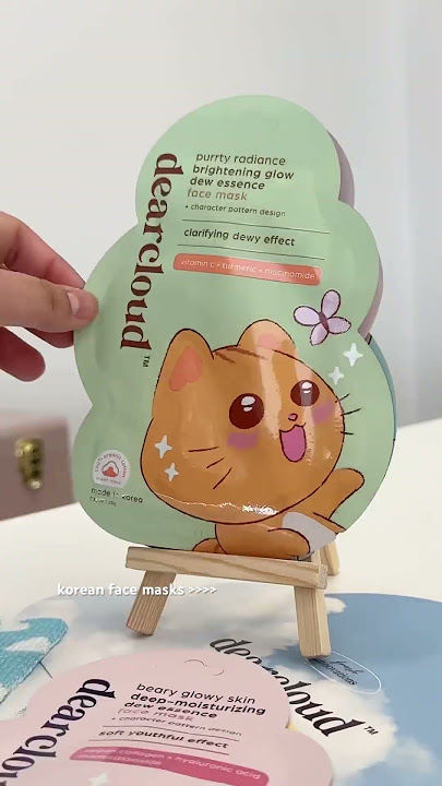 NEW 🩵✨ Dew Essence Face Masks, formulated in South Korea. For radiance & clarity. #skincare #korea