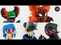 CREANDO TODOS los MODS de FNF (Tricky, Sky, Tabi y Hank J. Wimbleton) de Plastilina #2 | PlastiVerse