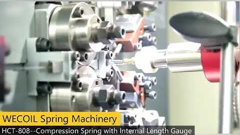 HCT 808    Compression Spring with Internal Length Gauge