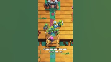 Firecracker Splash💥 #shorts#viral | Clash Royale