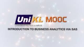 Business Analytics Via SAS - Part 1