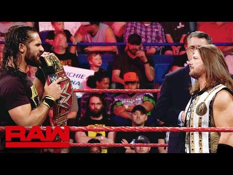 Relive the rivalry between Seth Rollins and AJ Styles: Raw, May 13, 2019