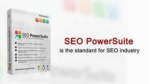 SEO PowerSuite Intro