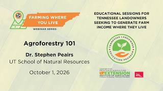 Farming Where You Live - Agroforestry 101