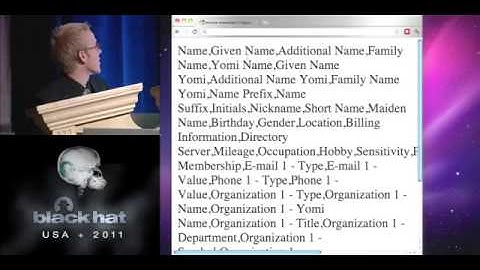BlackHat 2011 - Hacking Google ChromeOS