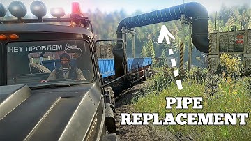 Pipe Replacement Task | SnowRunner Season 10 - Fix & Connect