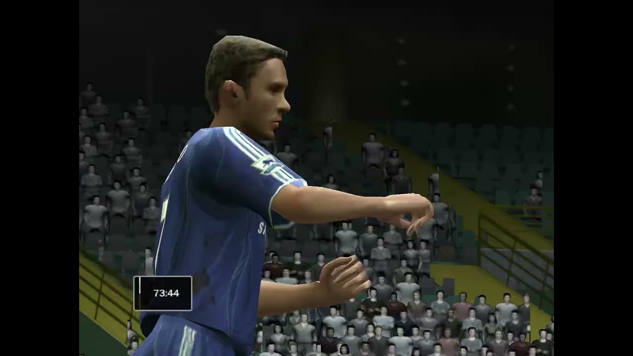 FIFA 07 part 1 Chelsea barca 3-5 extra time